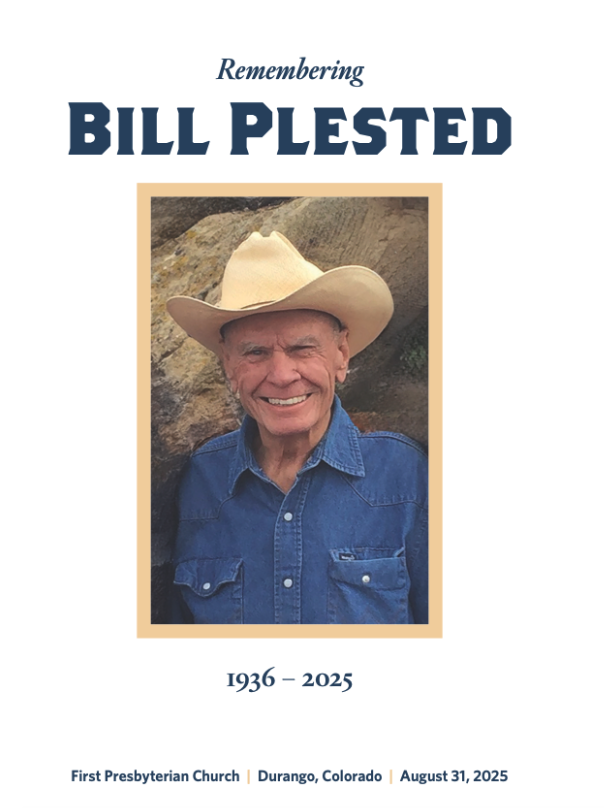 Bill Plested – Celebration of Life — August 31, 2025 at 2:00pm